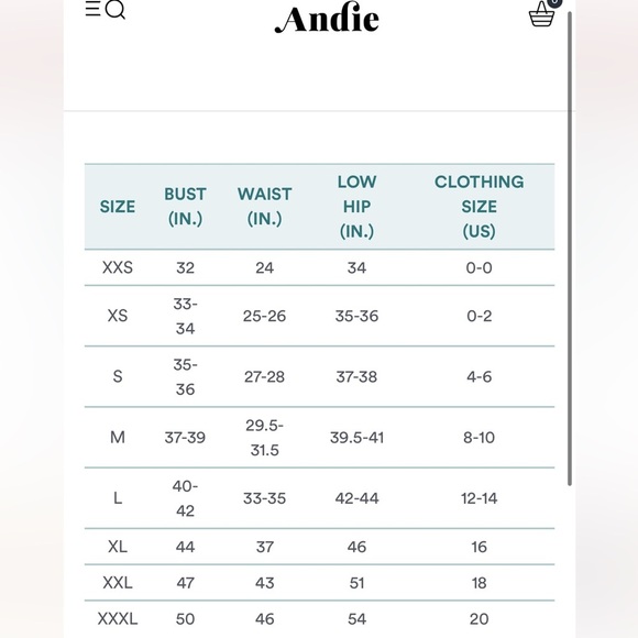 Andie Swim Bikini Cartagena Top in Burgundy Hipster Bottom in Truffle Stripe Med - Picture 8 of 8